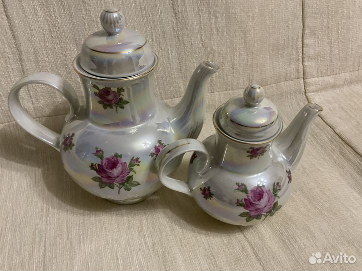 Чайники»Чайная Роза» гдр