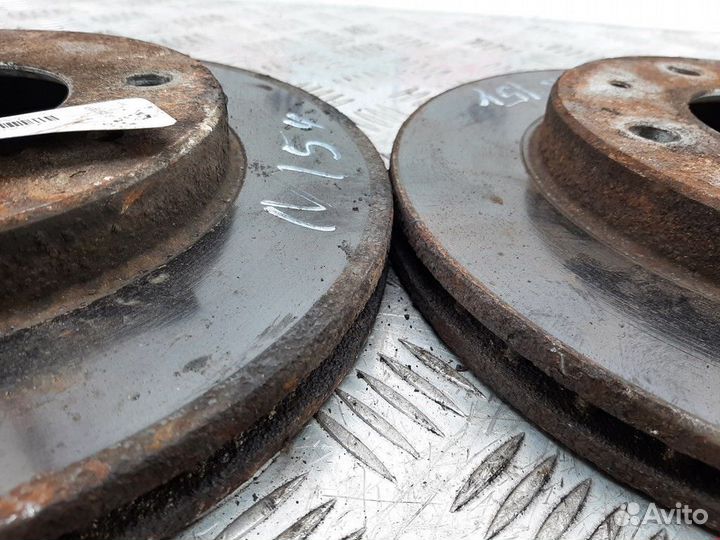 Диск тормозной передний Mitsubishi Space Star 2002