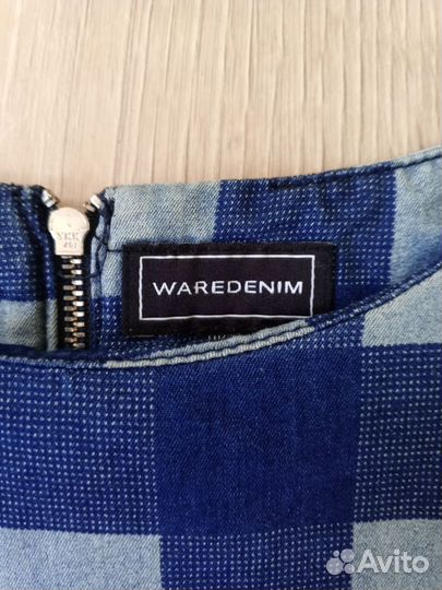 Платье в клетку waredenim