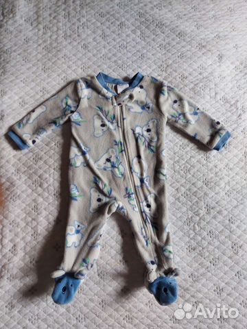 Флисовый комбинезон