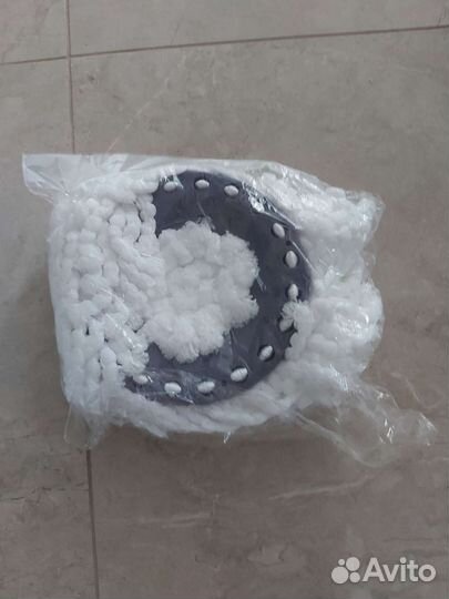 Новая тряпка для швабры с ведром с центрифугой