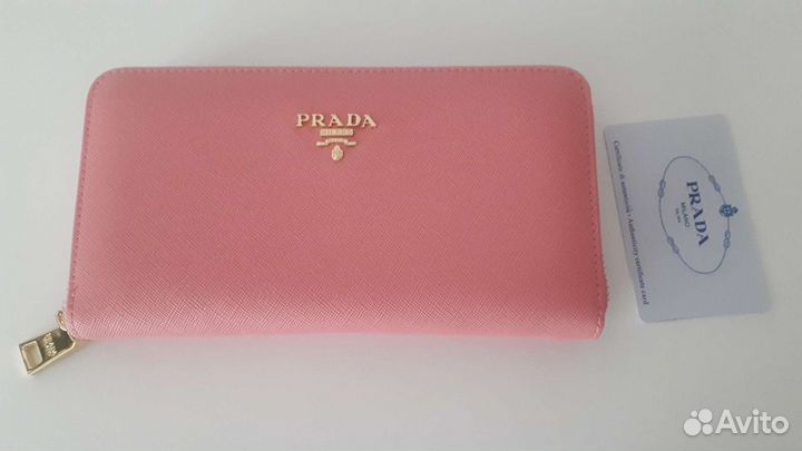 Новый кошелек женский prada, оригинал