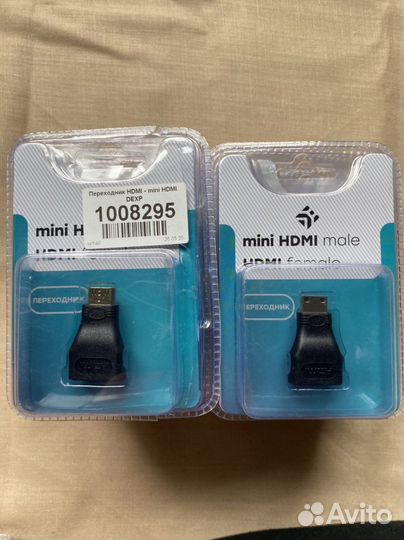Переходник hdmi-mini hdmi Dexp