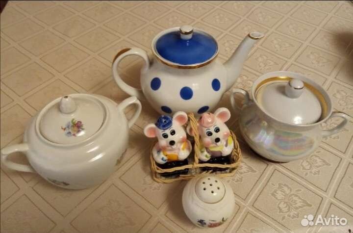 Чашки, Кружки, Сахарницы, Поилки