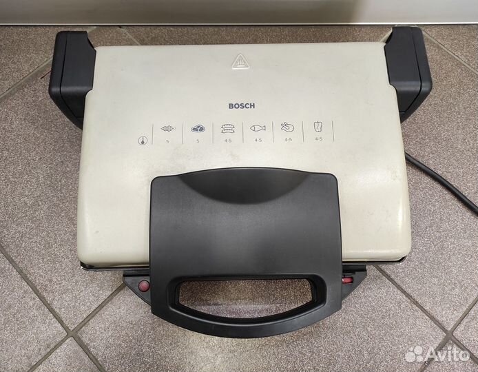 Гриль Bosch TFB3302V, серебристый