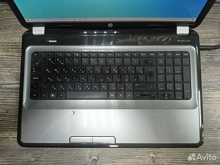 Ноутбук HP 17 дюймов на процессоре intel core i5