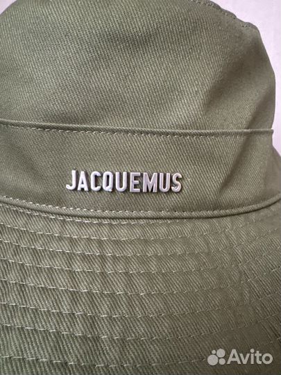 Jacquemus панама хаки