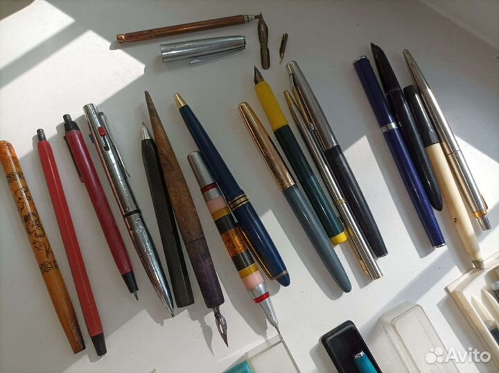 Перьевые и шариковые ручки СССР