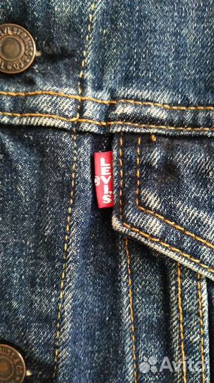 Джинсовая куртка Levis trucker made in Mexico