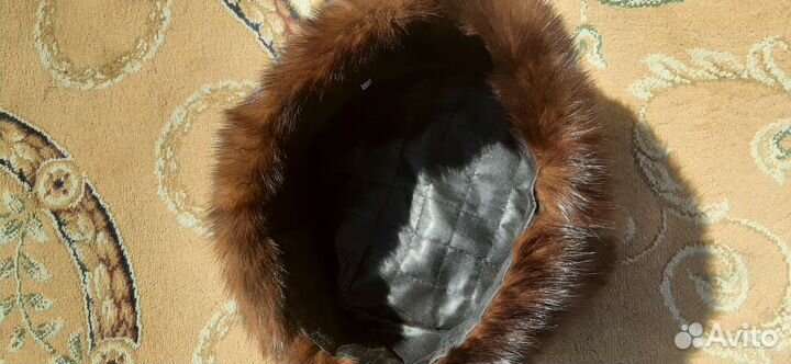 Норковая шапка мужская СССР