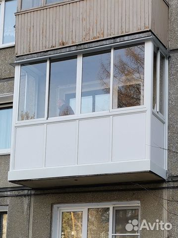 Остекление балконов / Лоджий