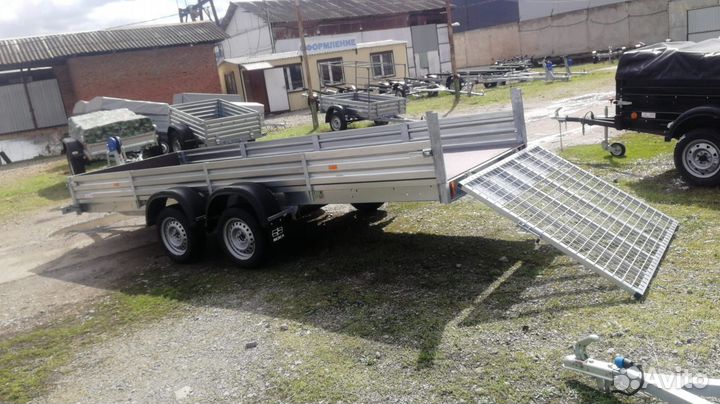 Прицеп мзса 817735.022 под 2 квадроцикла