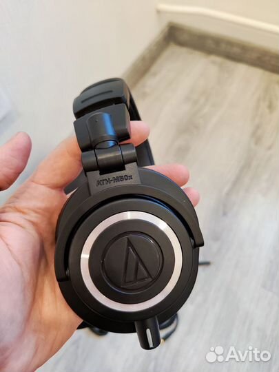 Audio Technica ath m50x студийные наушники. Идеал