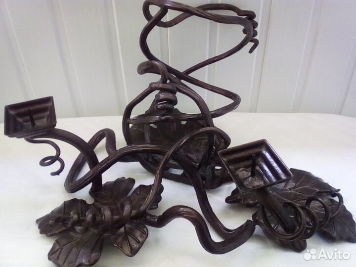 Новая кованая подставка для шампанского/вина