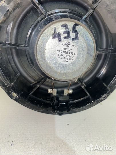 Volkswagen Polo 09- Колонка задняя 435