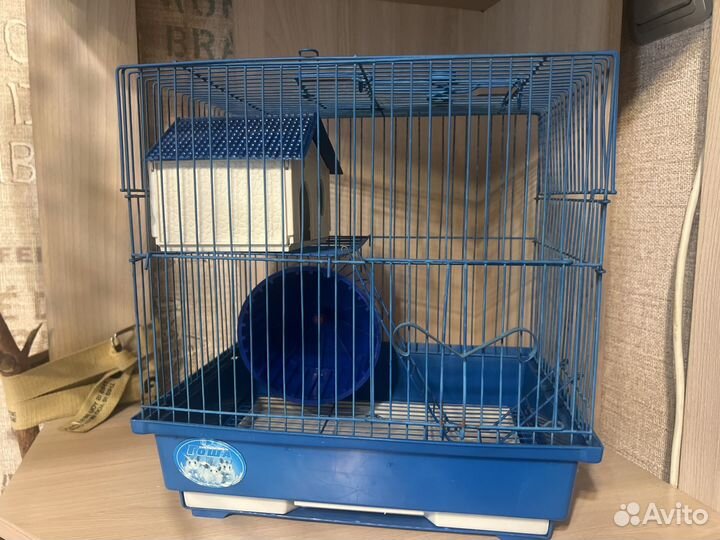 Клетка+переноска+наполнитель для грызунов