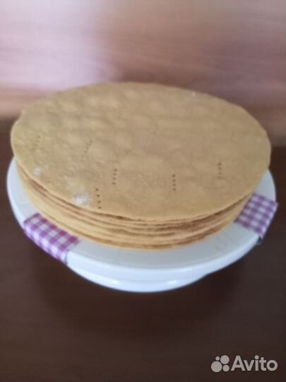 Коржи для медовика