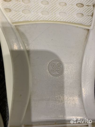 Туфли для девочки 35 размер белые