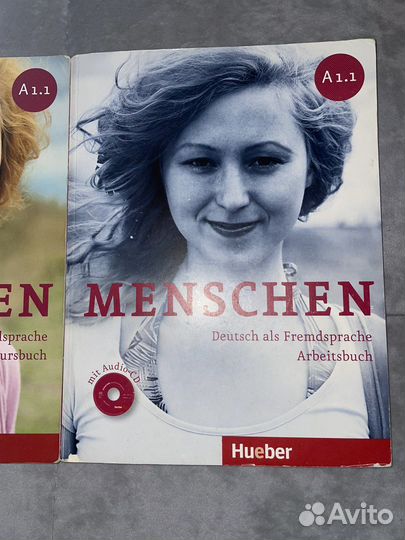 Menschen A1.1 учебник и тетрадь по немецкому