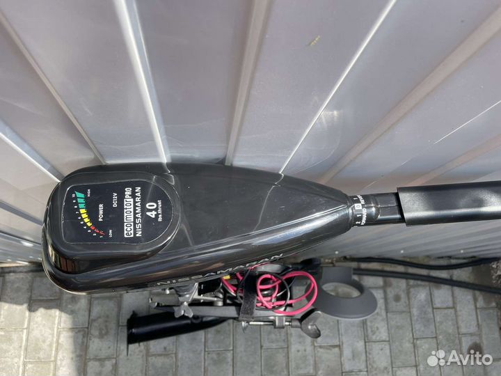 Комплект мотор и аккумулятор для лодки