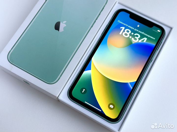 iPhone 11 64 с чеком акб81