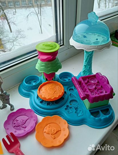 Набор Play doh Сладкая вечеринка+ пластилин