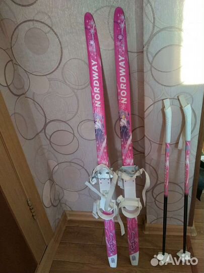 Лыжи.Детский комплект