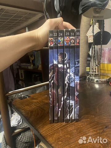 Marvel комиксы hachette