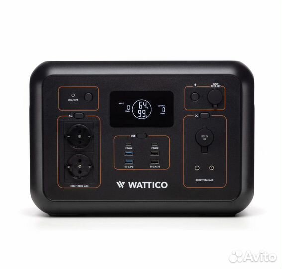 Портативная электростанция wattico home 1200 MAX