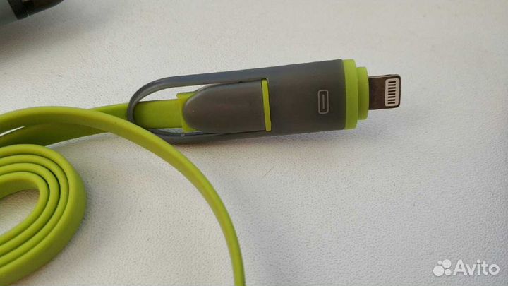 Новые Кабели Micro USB / Lightning 2 в 1