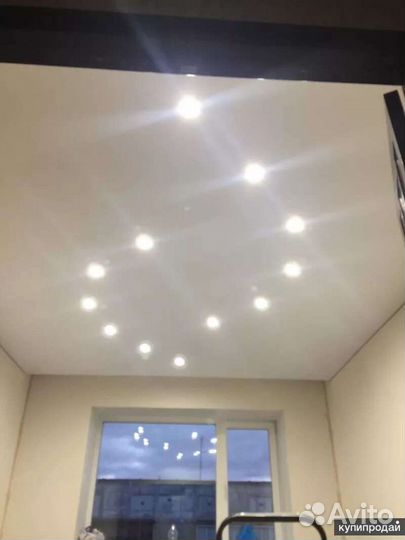 Натяжные потолки от монтажника