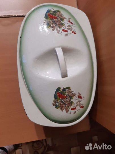 Чугунная утятница