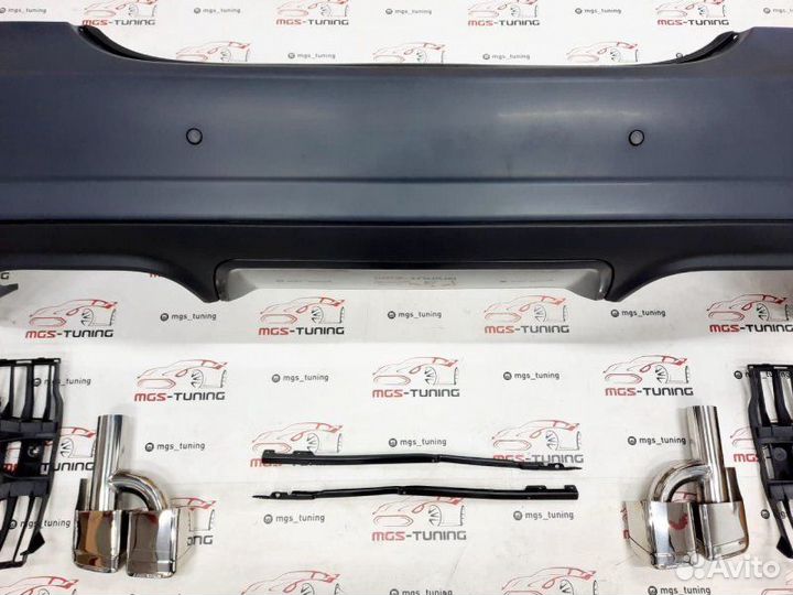 Комплект заднего бампера S-class AMG S63 w221