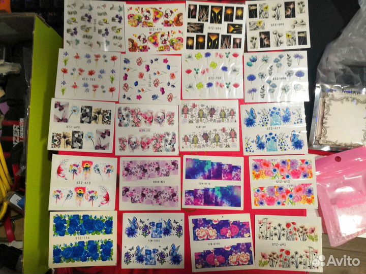 Наклейки для ногтей