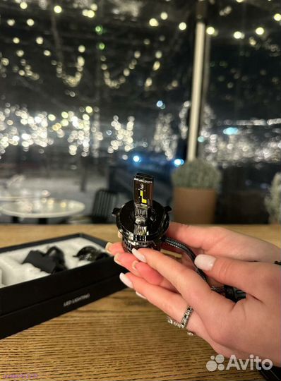 LED H4 ярче галогена +500%