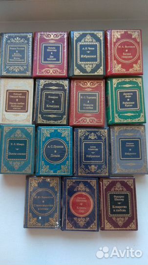 Новые Мини-книги Шедевры мировой литературы DeAgos