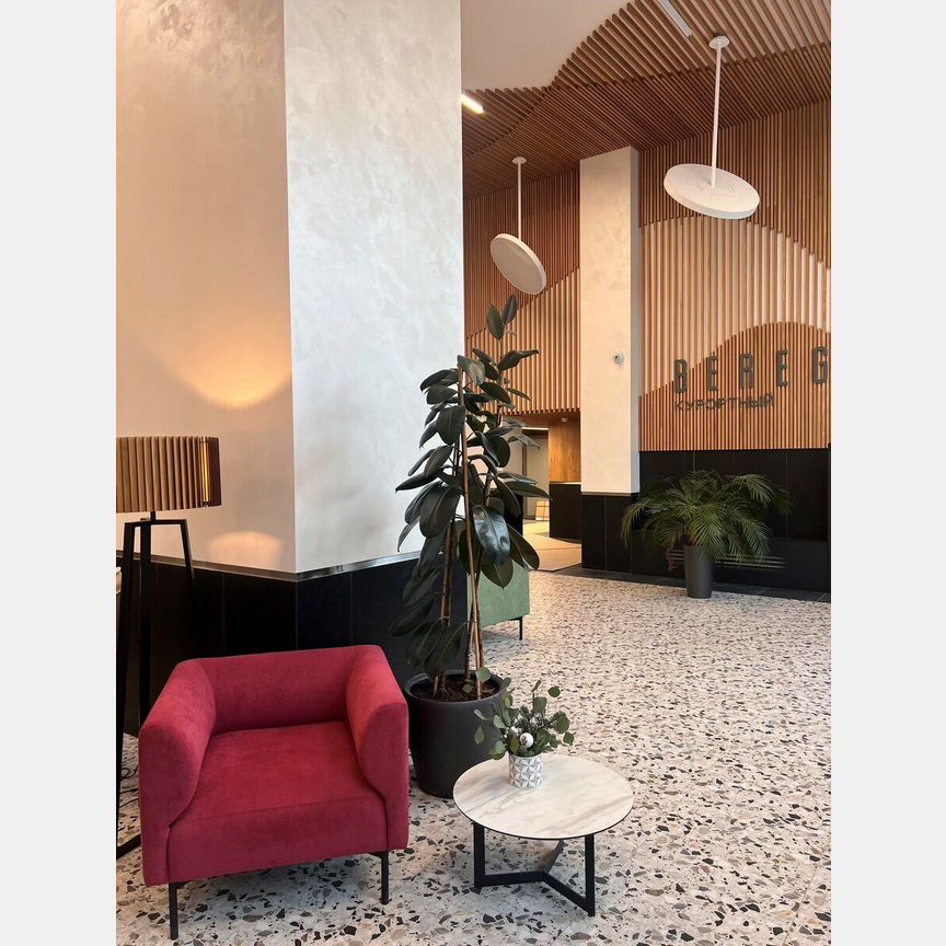 1-к. апартаменты, 43,2 м², 3/5 эт.