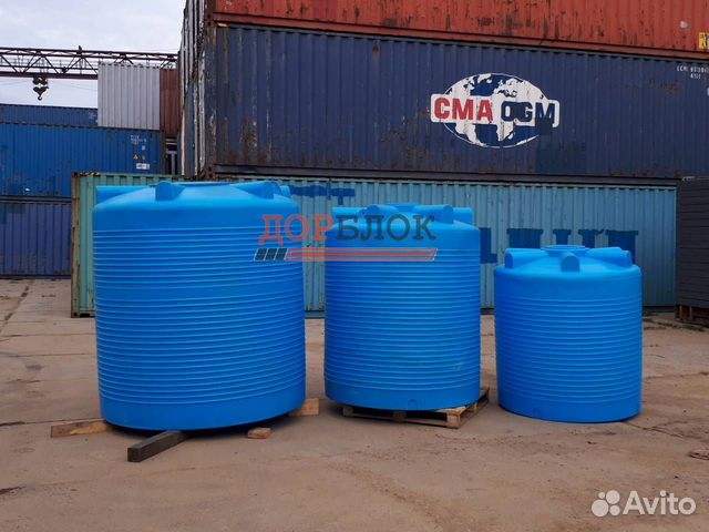 Емкость пластиковая 3 т