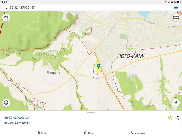 Участок 5,9 га (ИЖС)