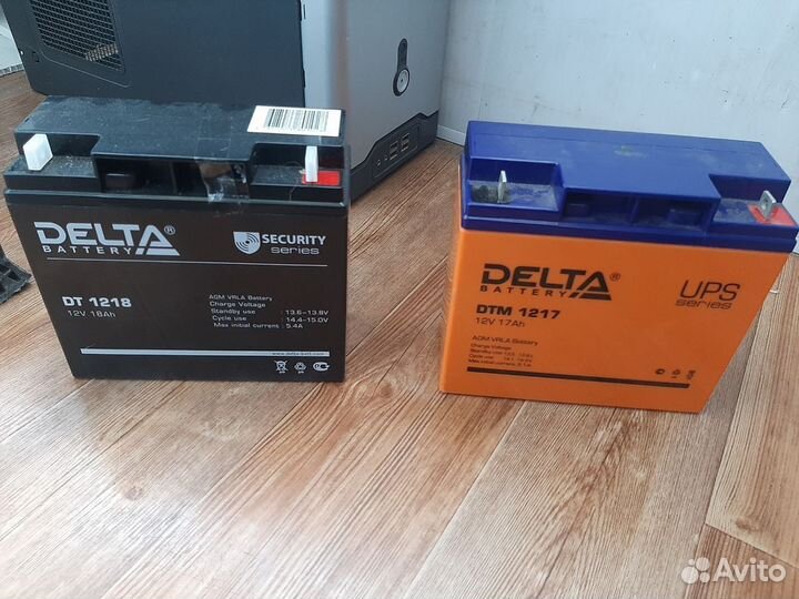 Аккумулятор delta DT1218