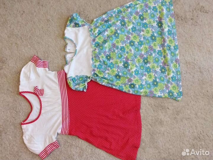 Одежда р.110 для девочки пакетом и штучно