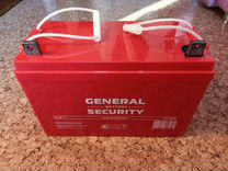 AGM аккумулятор General Security GS-12 100AH