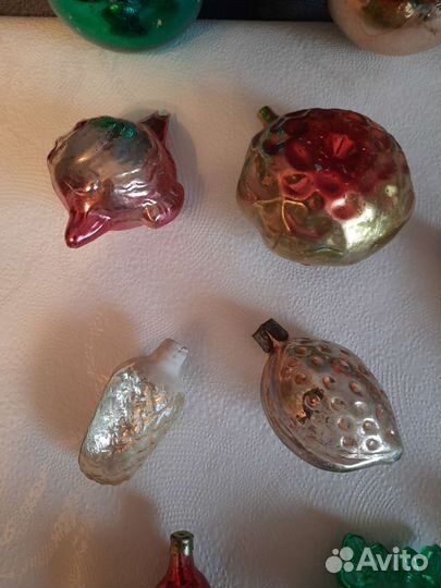 Елочные игрушки СССР