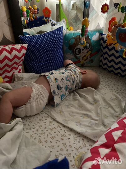 Круглая кроватка 8 в 1