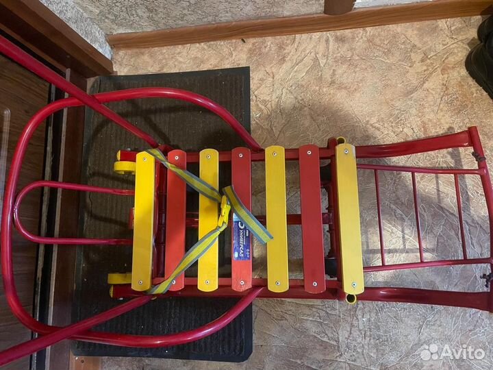 Санки на колесах