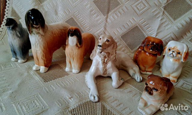 Фарфоровые собаки лфз