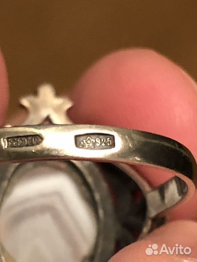 Серебряное кольцо СССР (винтаж)