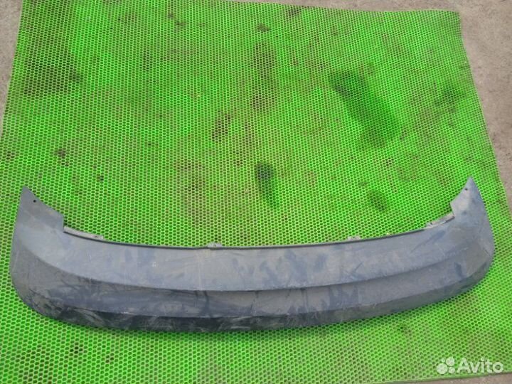 Накладка заднего бампера Skoda Rapid