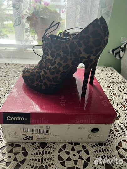 Ботильоны новые 38