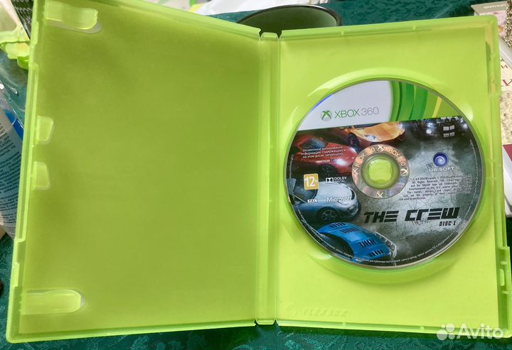 Диски на xbox 360 The Crew